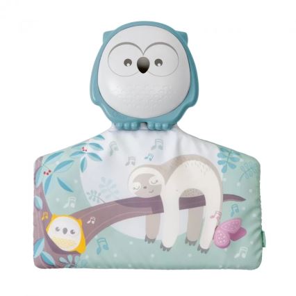 Chicco - Kocyk dziecięcy do zabawy 2w1 3xAAA sówka