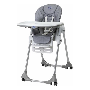 Chicco - Krzesło do jadalni dla dzieci Polly Easy szary