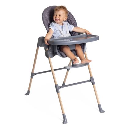 Chicco - Krzesło do jadalni dla dzieci Polly Essential - szary