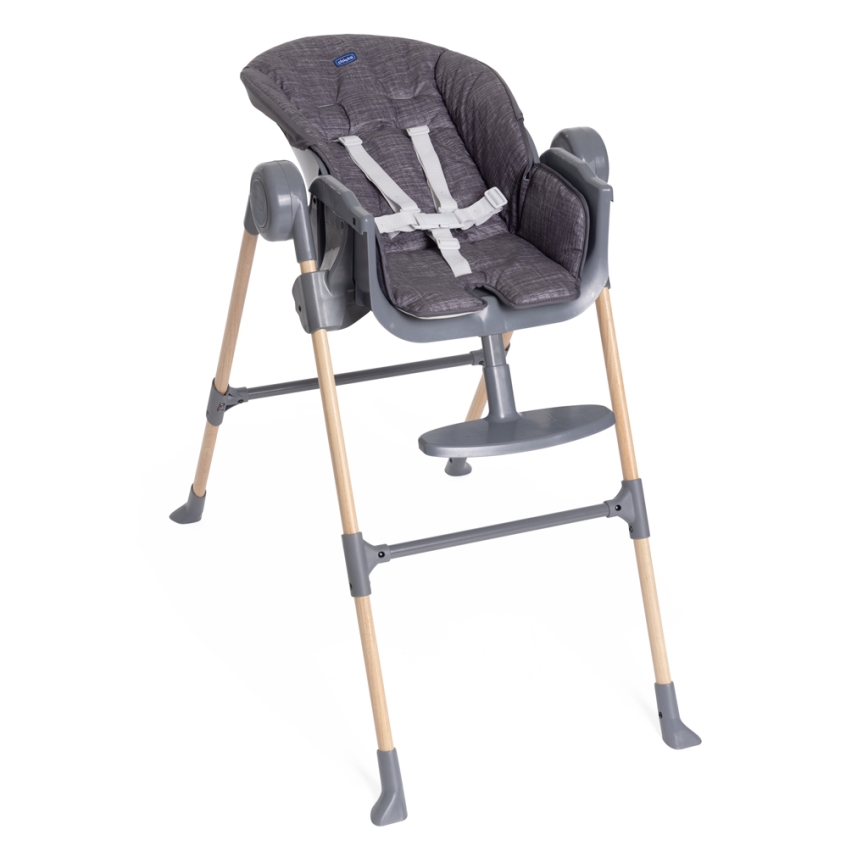 Chicco - Krzesło do jadalni dla dzieci Polly Essential - szary