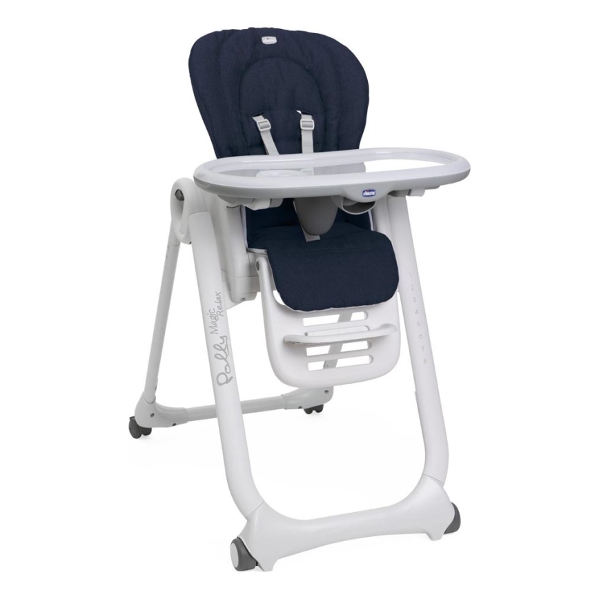 Chicco - Krzesło do jadalni dla dzieci Polly Magic Relax ciemnoniebieski