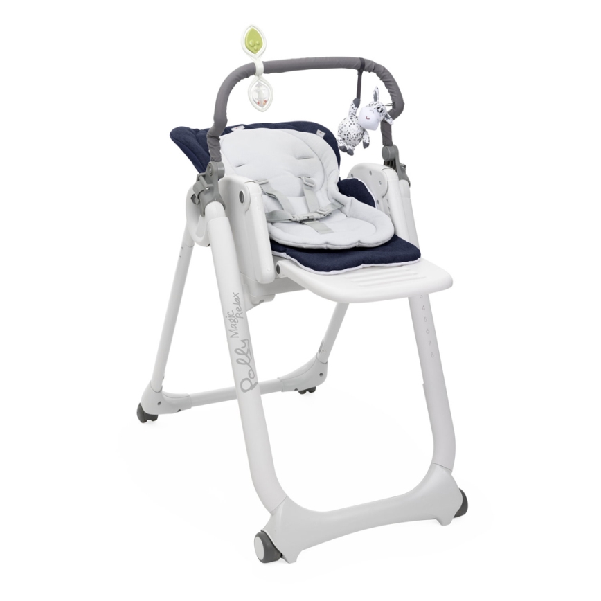 Chicco - Krzesło do jadalni dla dzieci Polly Magic Relax ciemnoniebieski