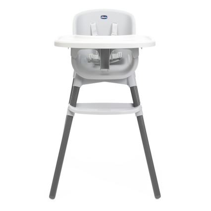 Chicco - Krzesło do jadalni dla dzieci ZEST 3w1 biały/szary