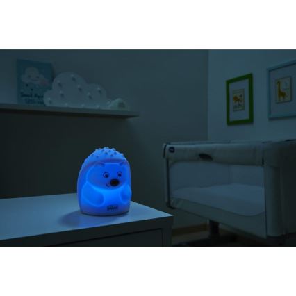 Chicco - Lampka nocna dla dzieci SWEET LIGHTS jeż