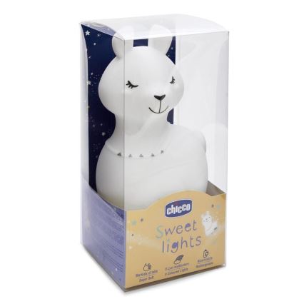 Chicco - Lampka nocna dla dzieci SWEET LIGHTS lama