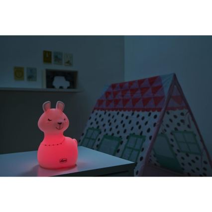 Chicco - Lampka nocna dla dzieci SWEET LIGHTS lama