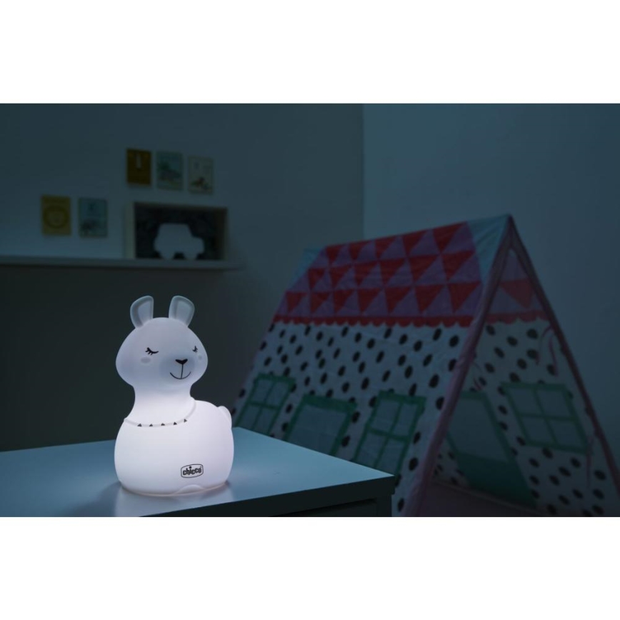 Chicco - Lampka nocna dla dzieci SWEET LIGHTS lama