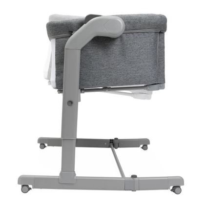 Chicco - Łóżeczko dziecięce 2w1 NEXT2ME MAGIC EVO ciemnoszare