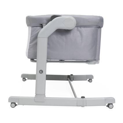 Chicco - Łóżeczko dziecięce 2w1 NEXT2ME MAGIC EVO jasnoszare