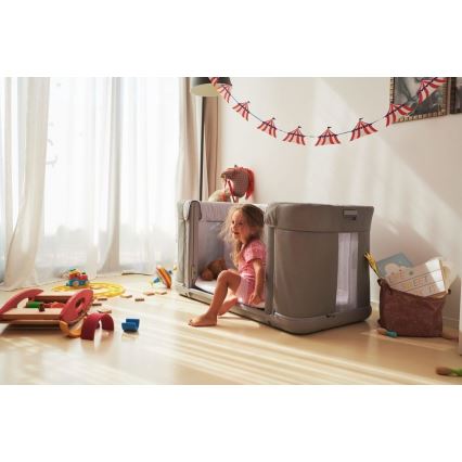 Chicco - Łózeczko dziecięce 3w1 3v1 NEXT2ME FOREVER ciemnoszare