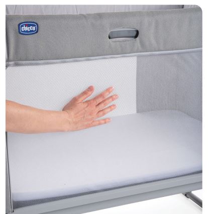 Chicco - Łózeczko dziecięce 3w1 3v1 NEXT2ME FOREVER ciemnoszare