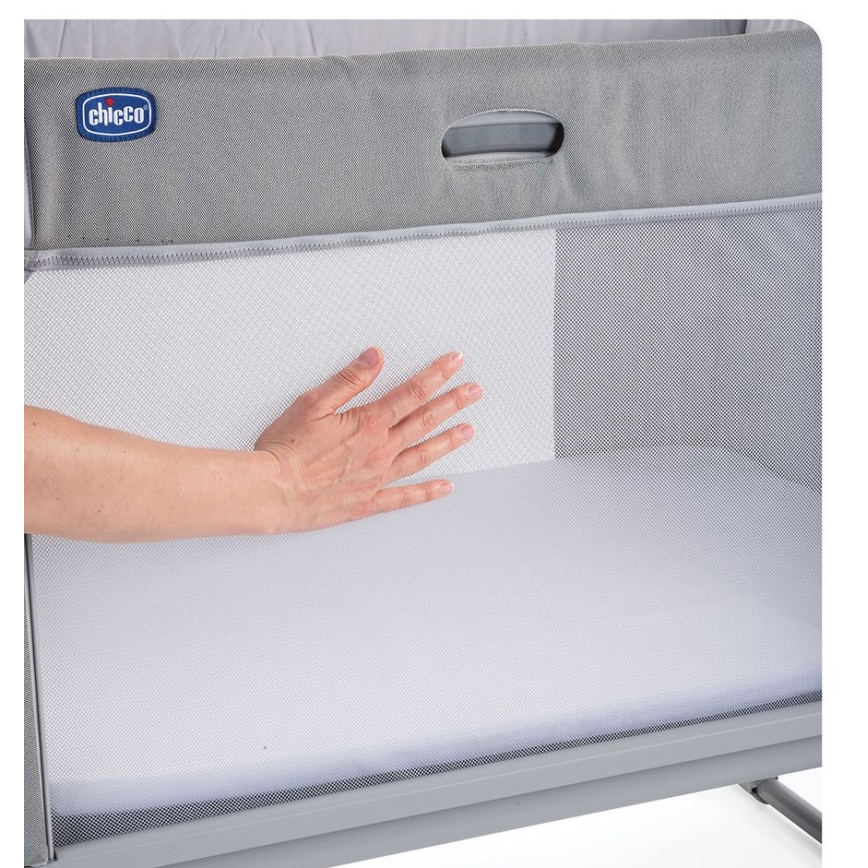 Chicco - Łózeczko dziecięce 3w1 3v1 NEXT2ME FOREVER ciemnoszare