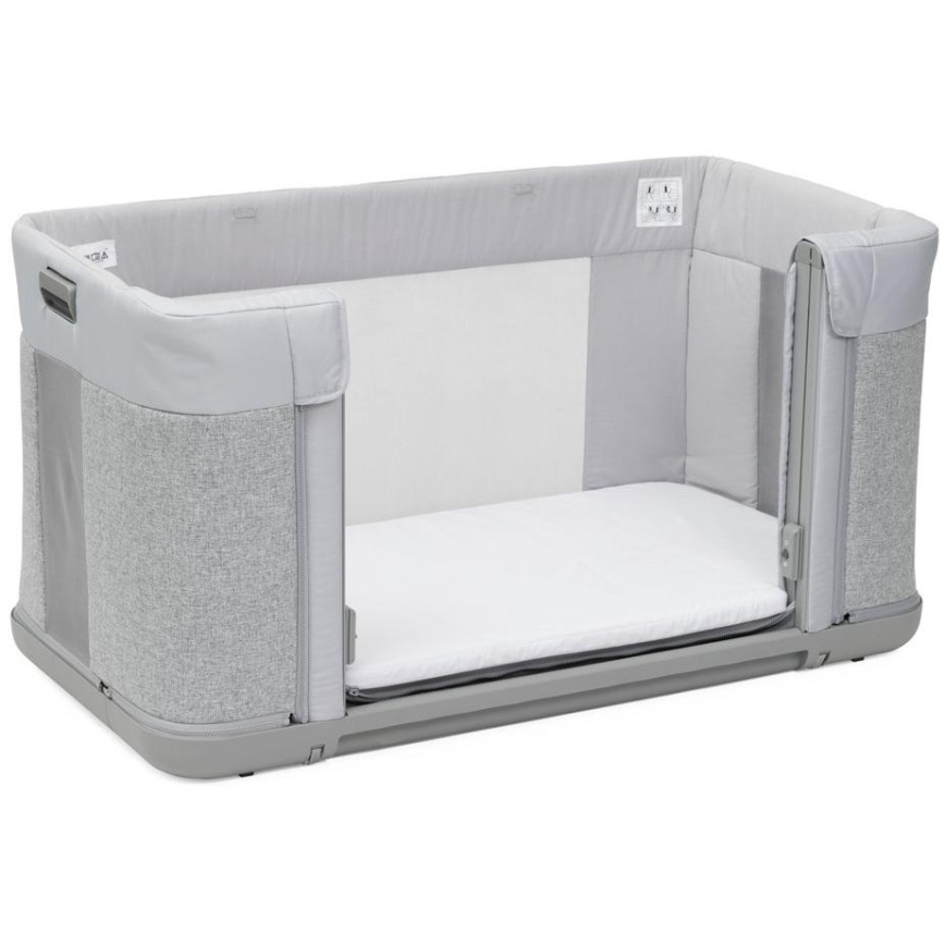 Chicco - Łózeczko dziecięce 3w1 3v1 NEXT2ME FOREVER jasnoszare