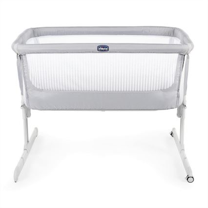 Chicco - Łóżeczko dziecięce NEXT2ME AIR jasnoszare