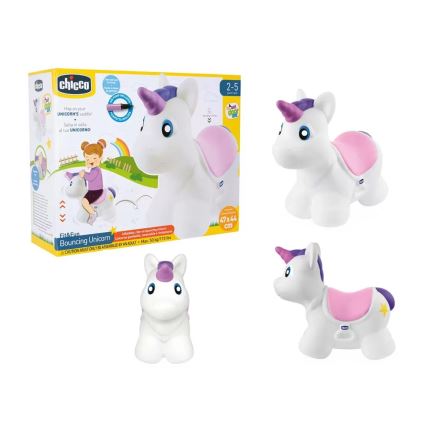 Chicco - Nadmuchiwana trampolina UNICORN