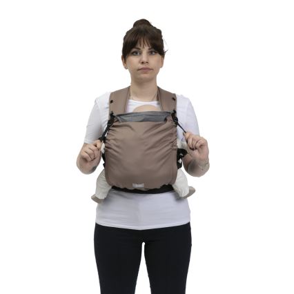Chicco - Nosidełko dla dziecka SKIN FIT brązowy