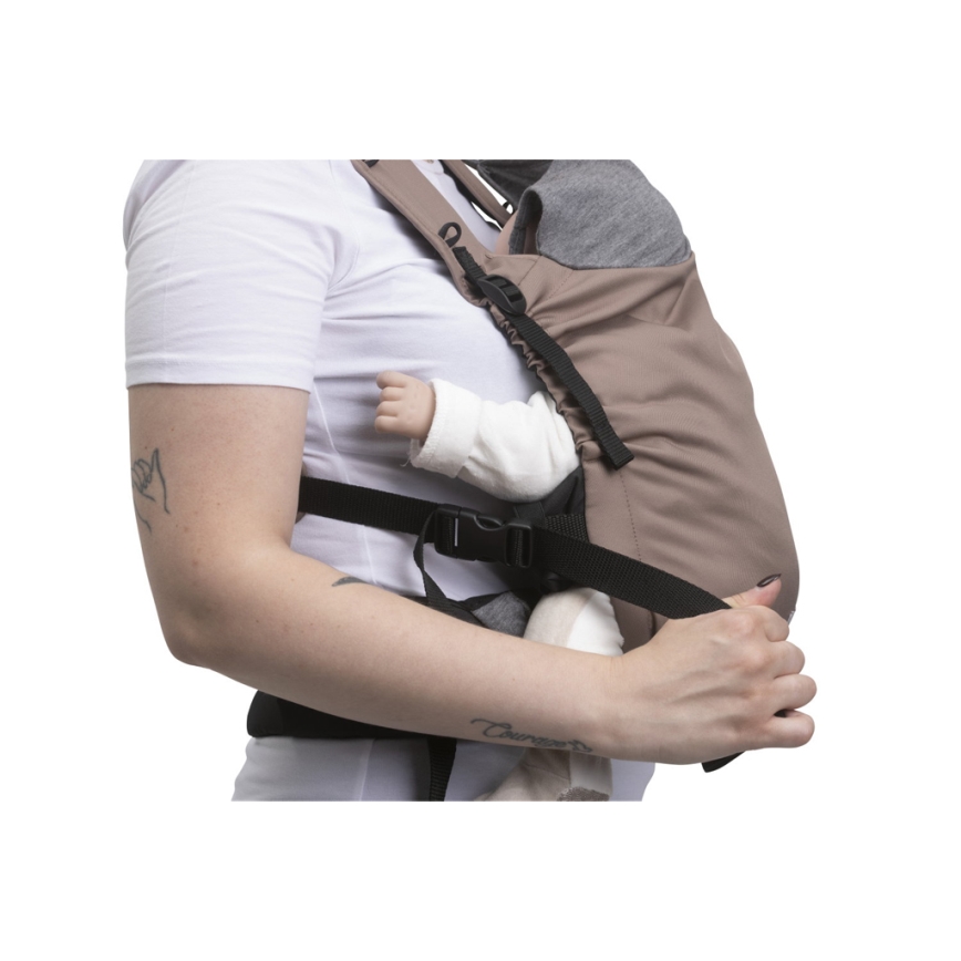 Chicco - Nosidełko dla dziecka SKIN FIT brązowy