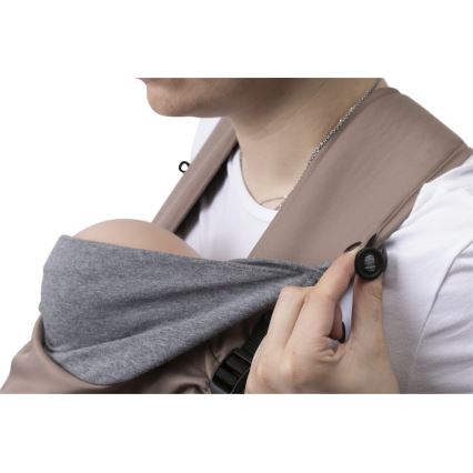 Chicco - Nosidełko dla dziecka SKIN FIT brązowy
