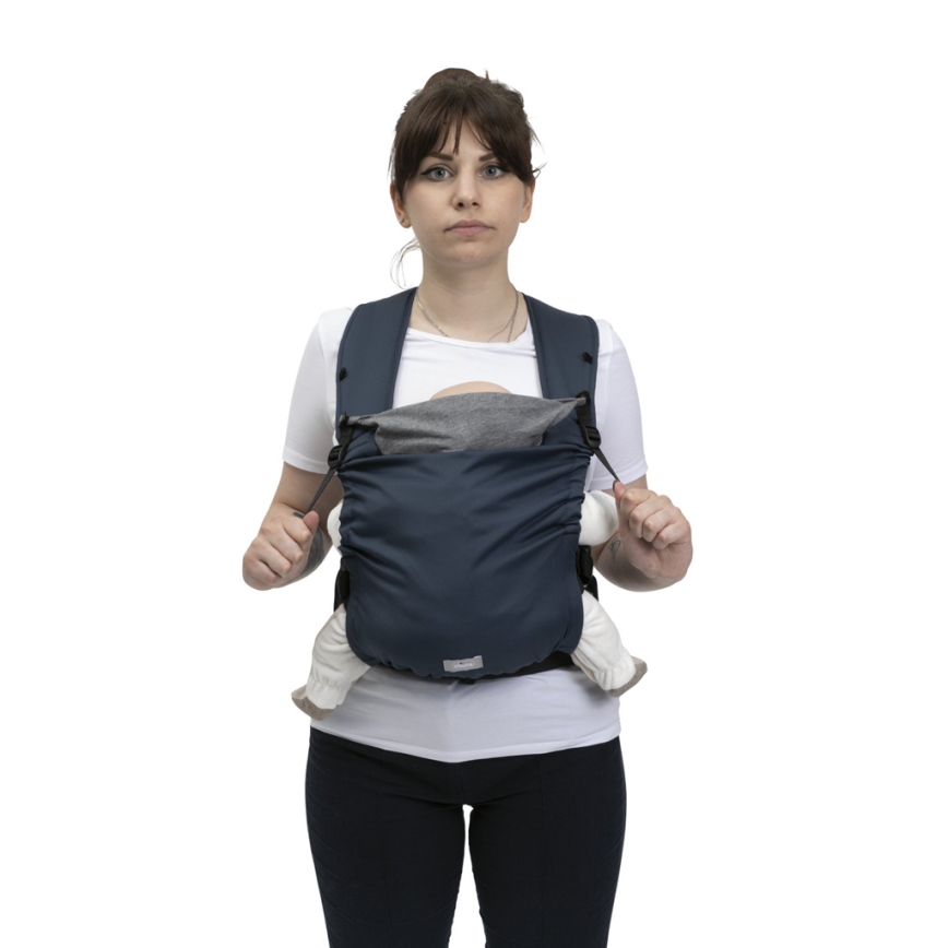 Chicco - Nosidełko dla dziecka SKIN FIT ciemnoniebieski