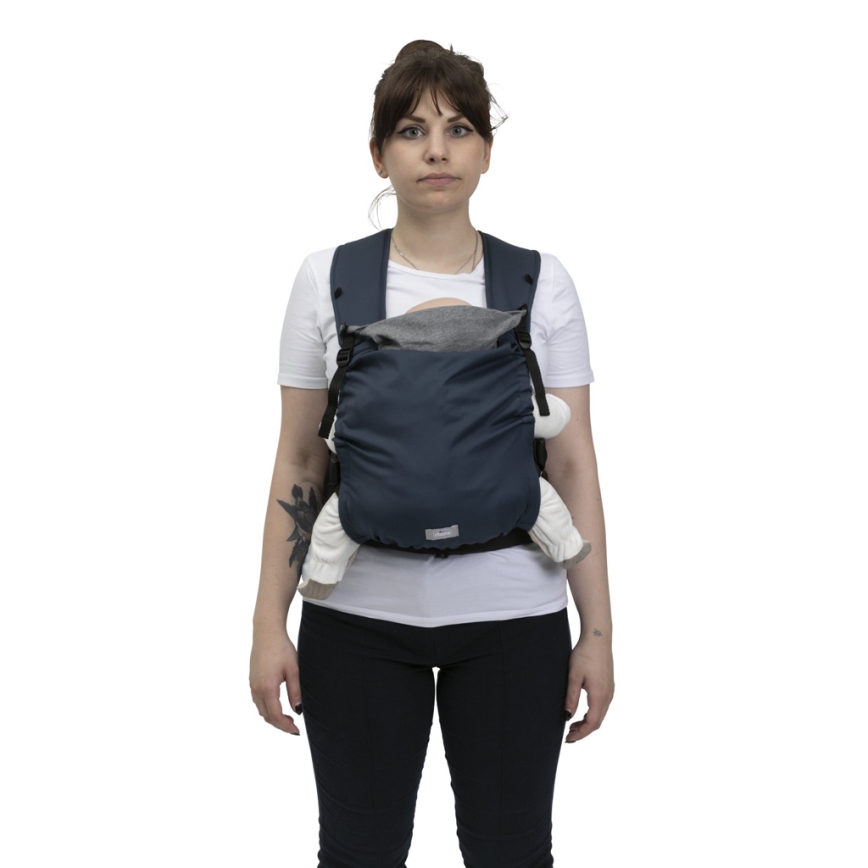 Chicco - Nosidełko dla dziecka SKIN FIT ciemnoniebieski