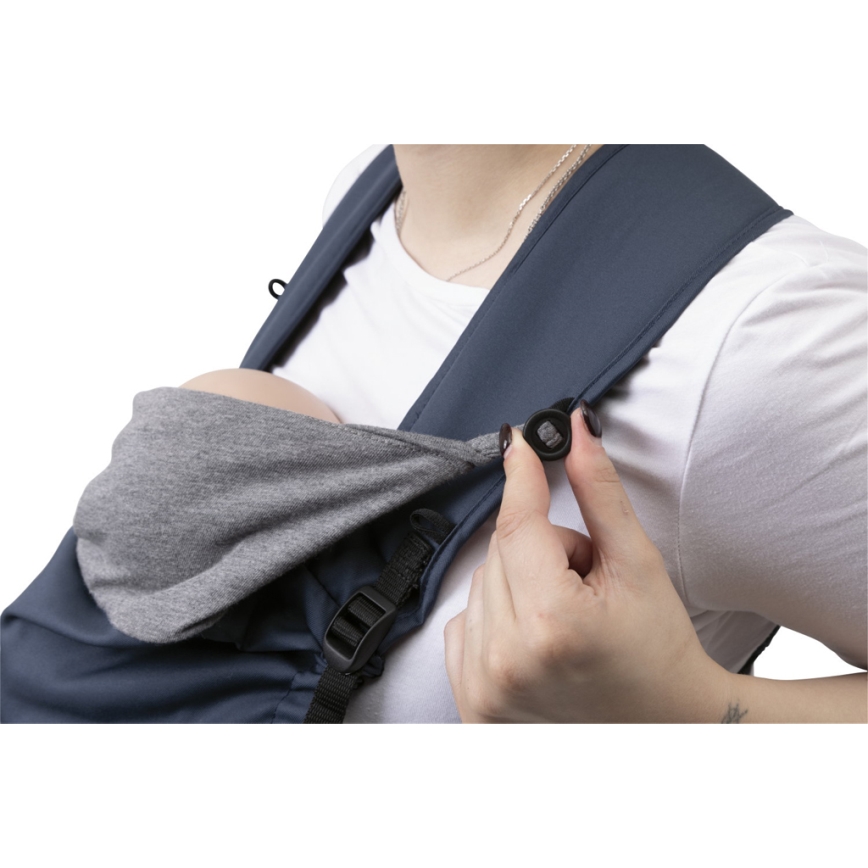 Chicco - Nosidełko dla dziecka SKIN FIT ciemnoniebieski