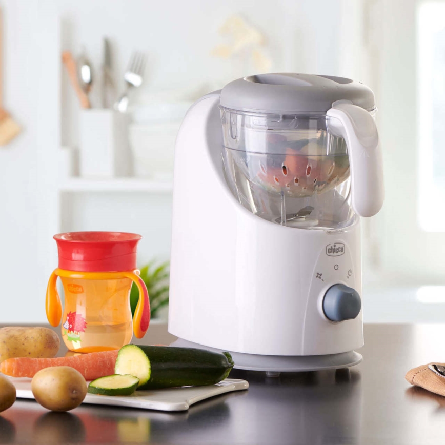 Chicco - Parowar z blenderem 4w1 EASY MEAL