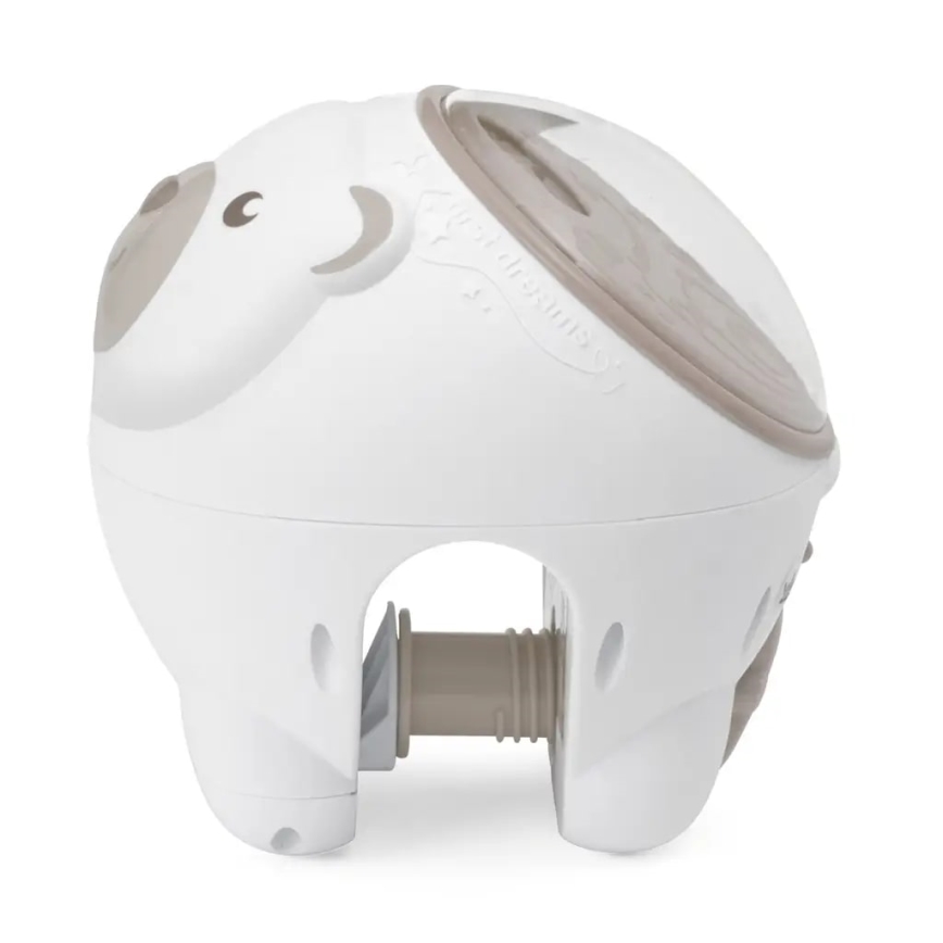 Chicco - Projektor dziecięcy 2w1 POLAR BEAR 3xAA beżowy