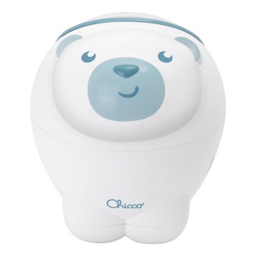 Chicco - Projektor dziecięcy 2w1 POLAR BEAR 3xAA niebieski