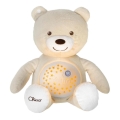 Chicco - Projektor z melodiami BABY BEAR 3xAAA beżowy