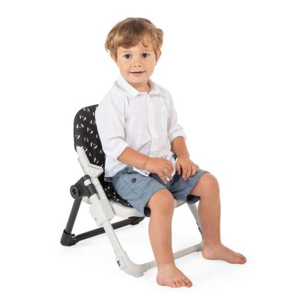 Chicco - Przenośne dziecięce siedzisko podwyższające krzesełko CHAIRY czarny