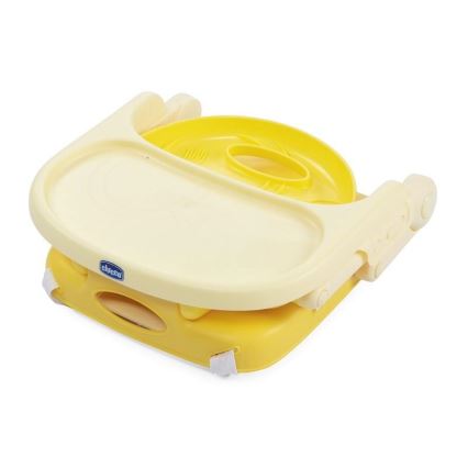 Chicco - Przenośne dziecięce siedzisko podwyższające krzesełko POCKET SNACK żółty