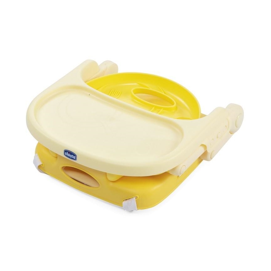 Chicco - Przenośne dziecięce siedzisko podwyższające krzesełko POCKET SNACK żółty