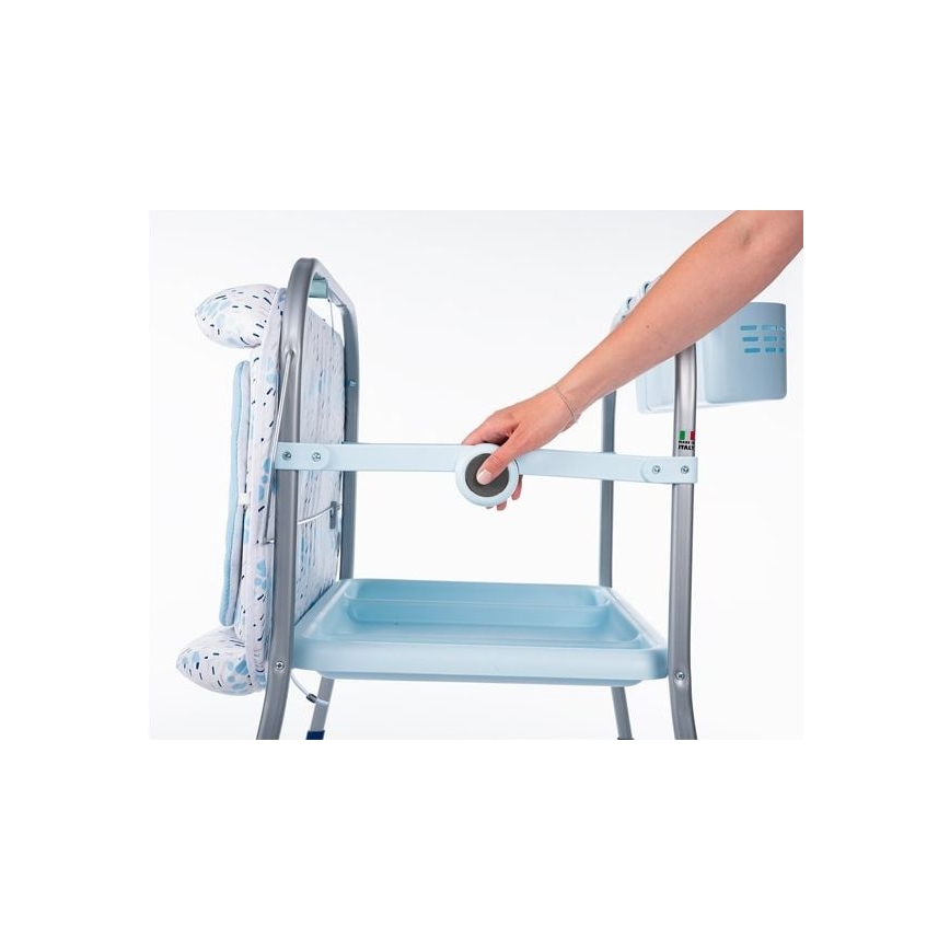 Chicco - Przewijak z wanną CUDDLE&BUBBLE niebieski