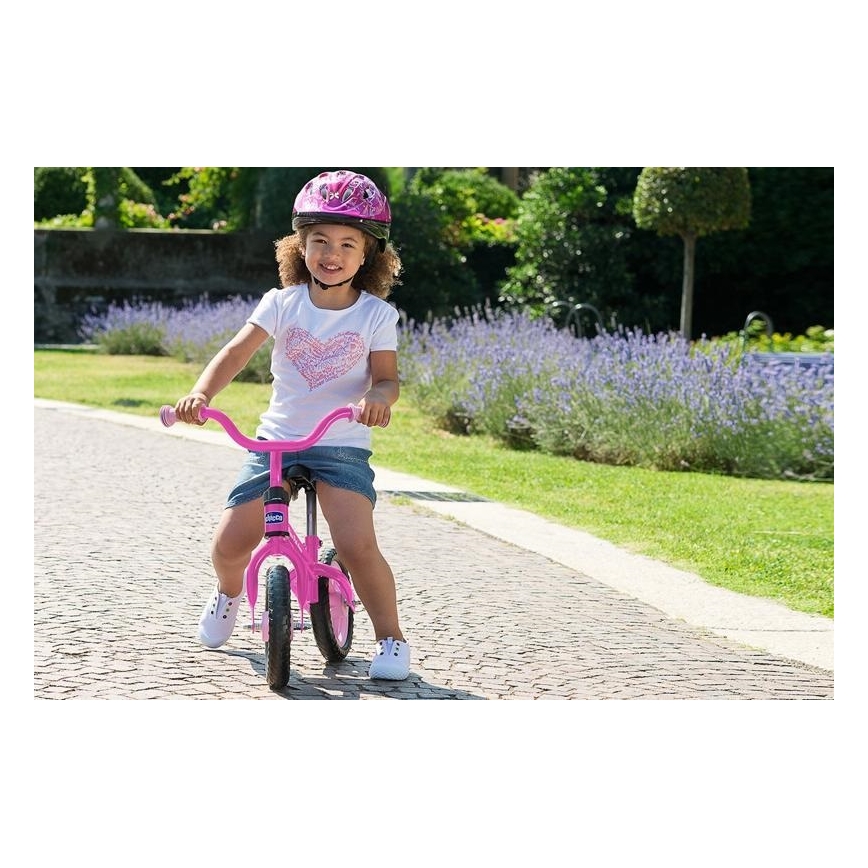 Chicco - Rowerek do pchania PINK ARROW