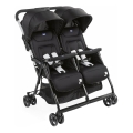 Chicco - Sportowy wózek dla bliźniąt OHLALA TWIN Black Night czarny
