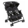 Chicco - Sportowy wózek dla bliźniąt OHLALA TWIN Black Night czarny