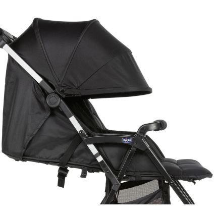 Chicco - Sportowy wózek dla bliźniąt OHLALA TWIN Black Night czarny