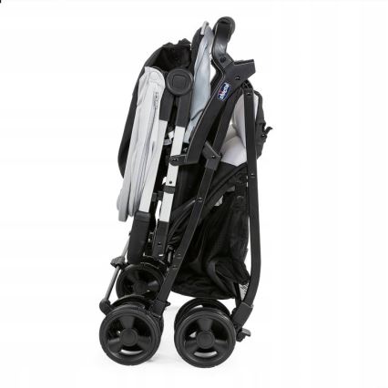 Chicco - Sportowy wózek dla bliźniąt OHLALA TWIN Silver Cat srebrny