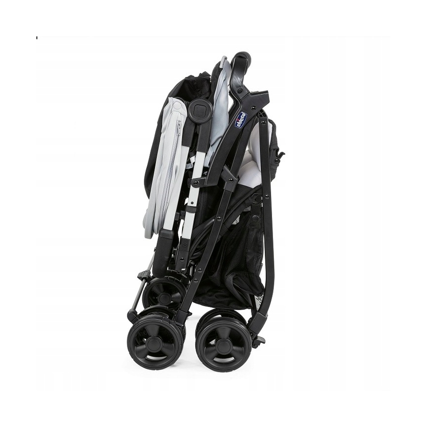 Chicco - Sportowy wózek dla bliźniąt OHLALA TWIN Silver Cat srebrny