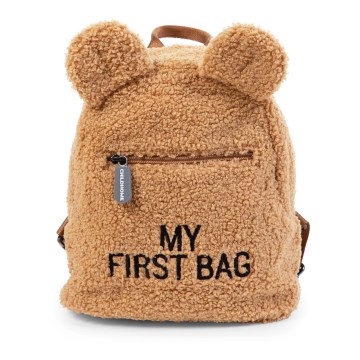Childhome - Dziecięcy plecak MY FIRST BAG brązowy