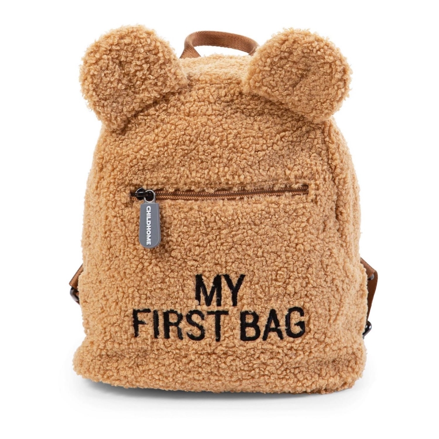 Childhome - Dziecięcy plecak MY FIRST BAG brązowy