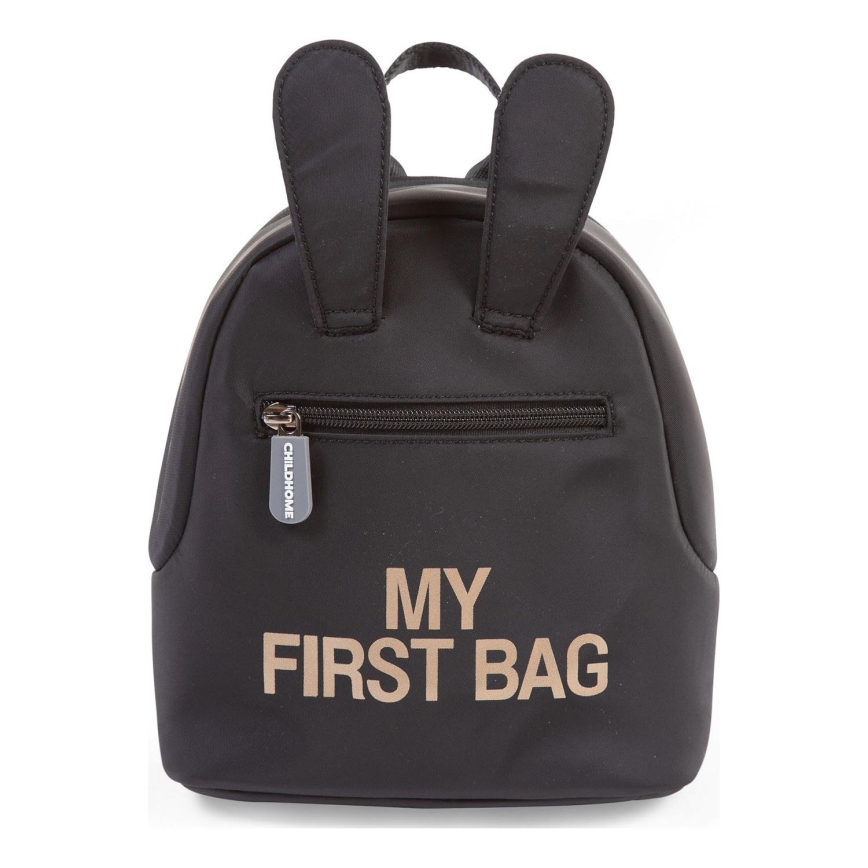 Childhome - Dziecięcy plecak MY FIRST BAG czarny