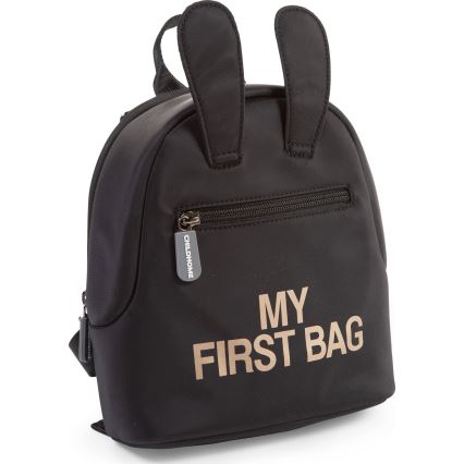 Childhome - Dziecięcy plecak MY FIRST BAG czarny