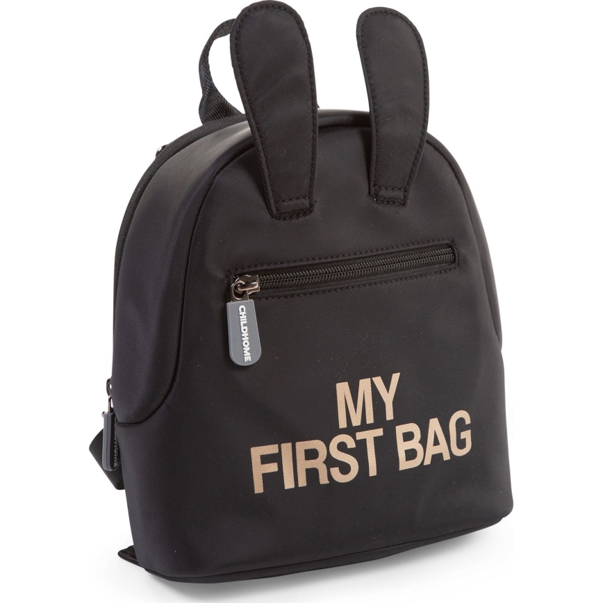 Childhome - Dziecięcy plecak MY FIRST BAG czarny