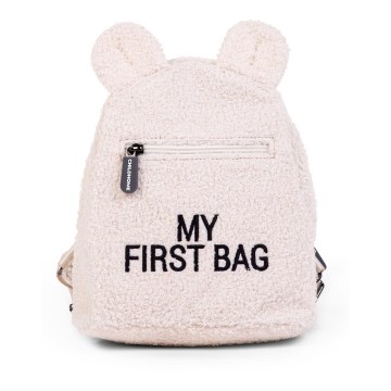 Childhome - Dziecięcy plecak MY FIRST BAG kremowy