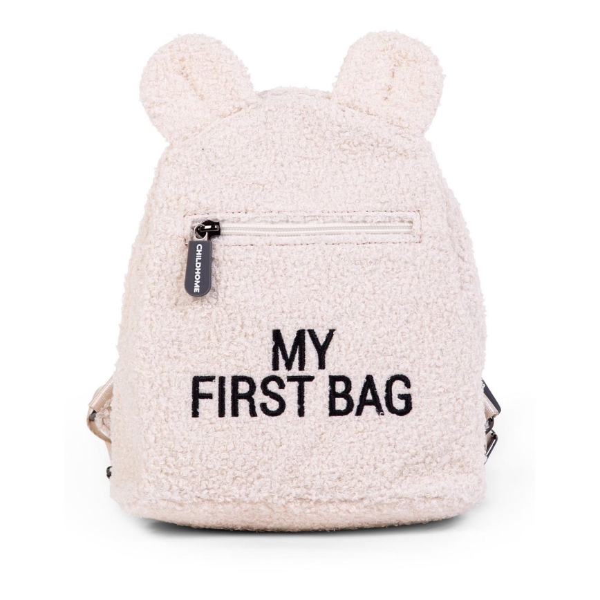 Childhome - Dziecięcy plecak MY FIRST BAG kremowy