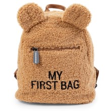 Childhome - Plecak dziecięcy MY FIRST BAG brązowy