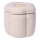 Childhome - Taboret FLOWER śr. 35 cm kremowy