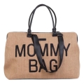 Childhome - Torba do przewijania MOMMY BAG RAFFIA LOOK beżowy