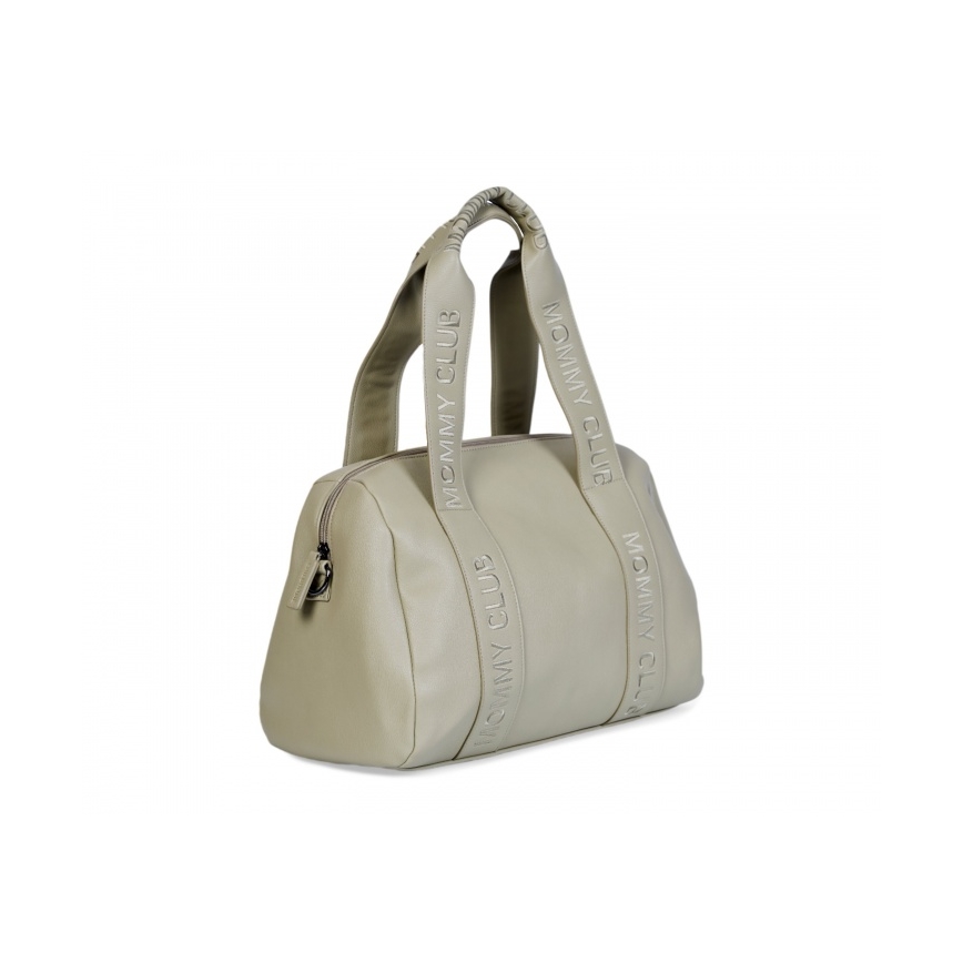 Childhome - Torba do przewijania MOMMY CLUB LEATHER beżowa